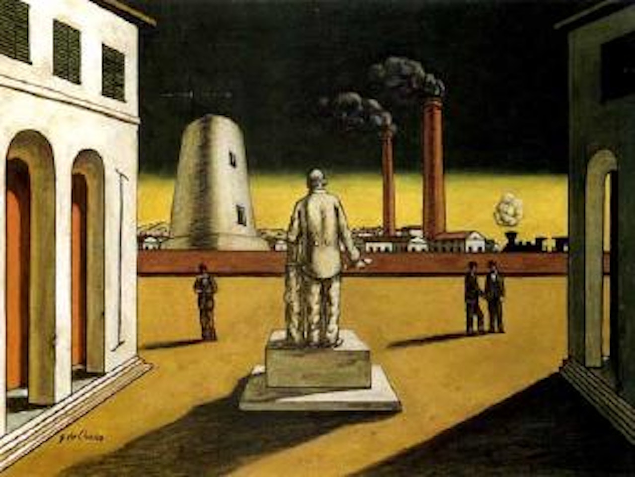 Piazza d'Italia by Giorgio de Chirico