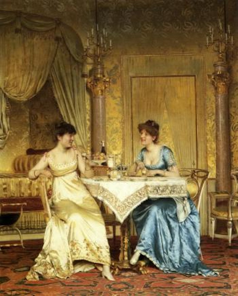Breakfast gossip by Frédéric Soulacroix