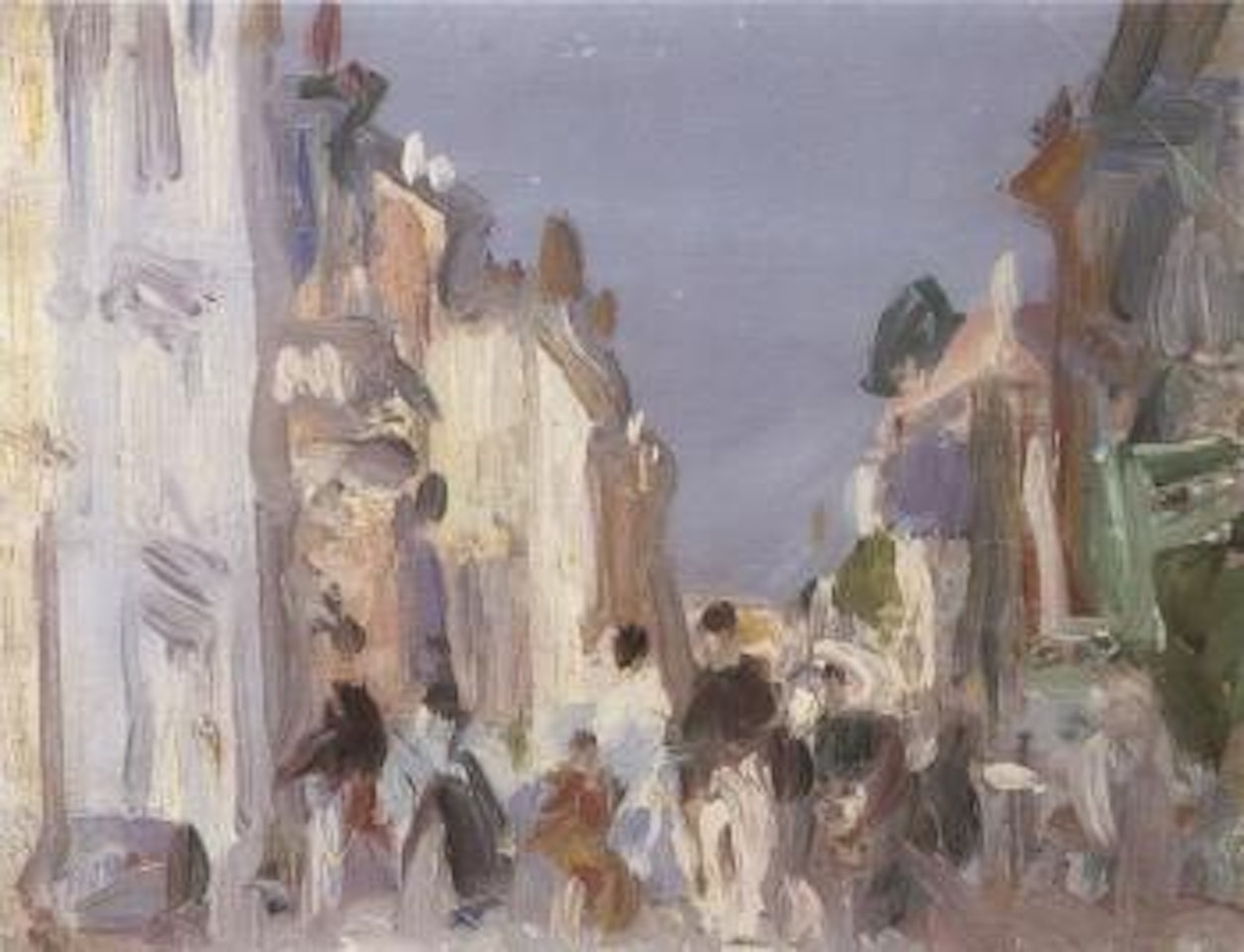 Street evening by John Duncan Fergusson