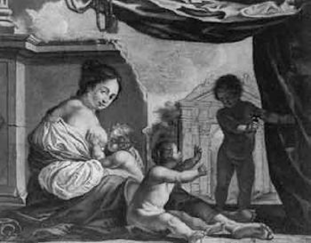 Personification of Charity by Roman School
