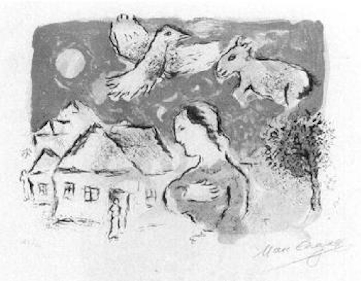 The village by Marc Chagall