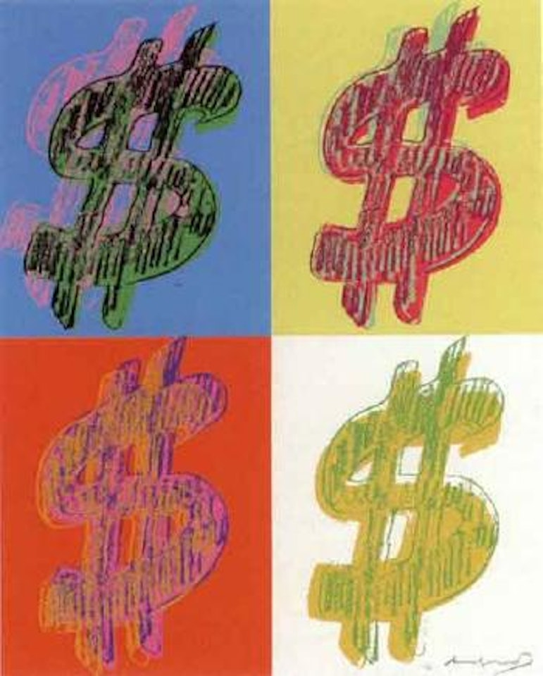 Dollar by Andy Warhol