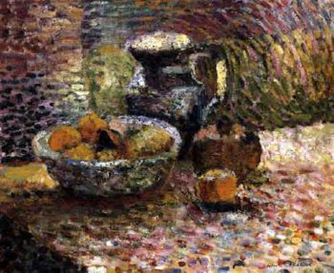 Nature morte au pichet et fruits - Still life with pitcher and fruit by Henri Matisse
