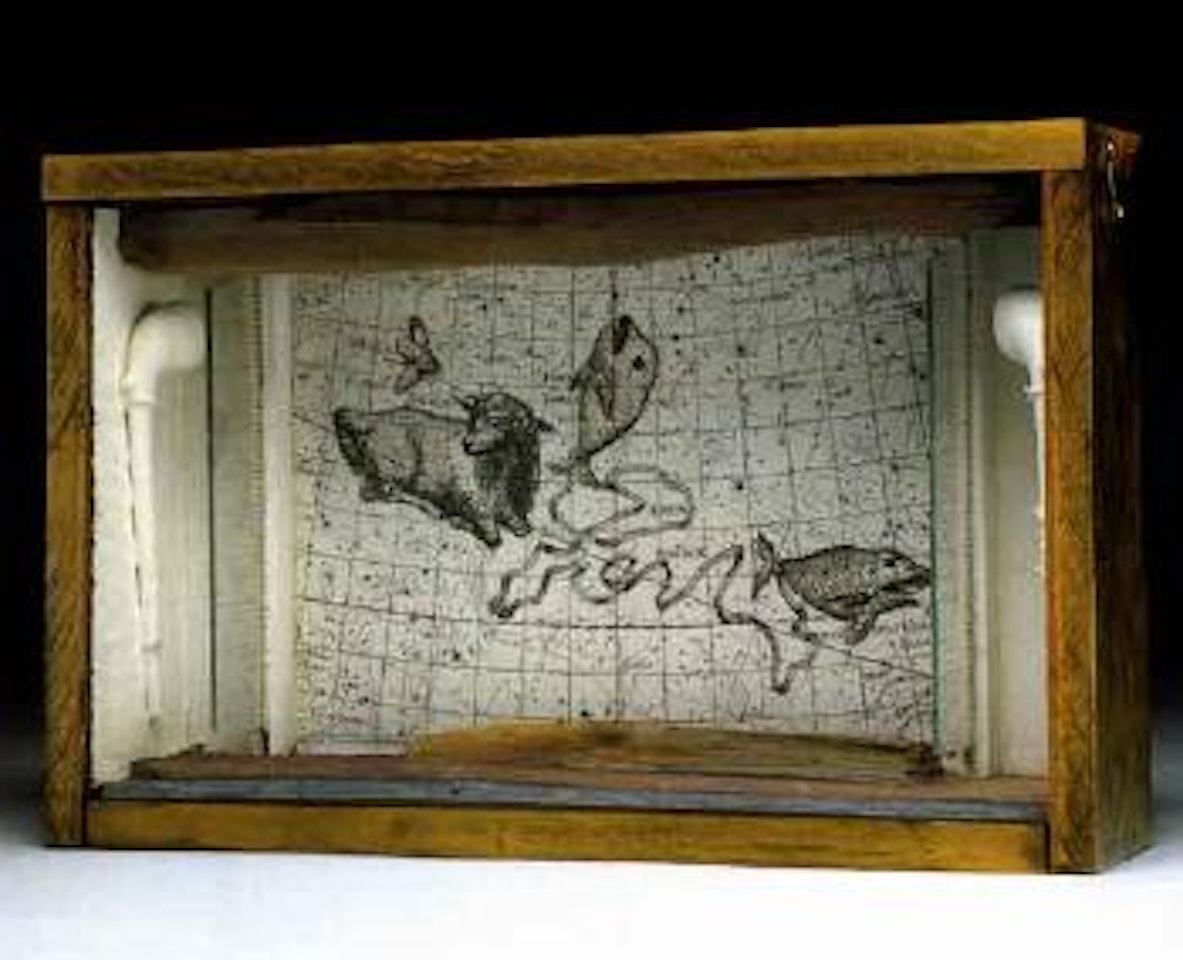 Untitled - soap bubble set, box construction by Joseph Cornell