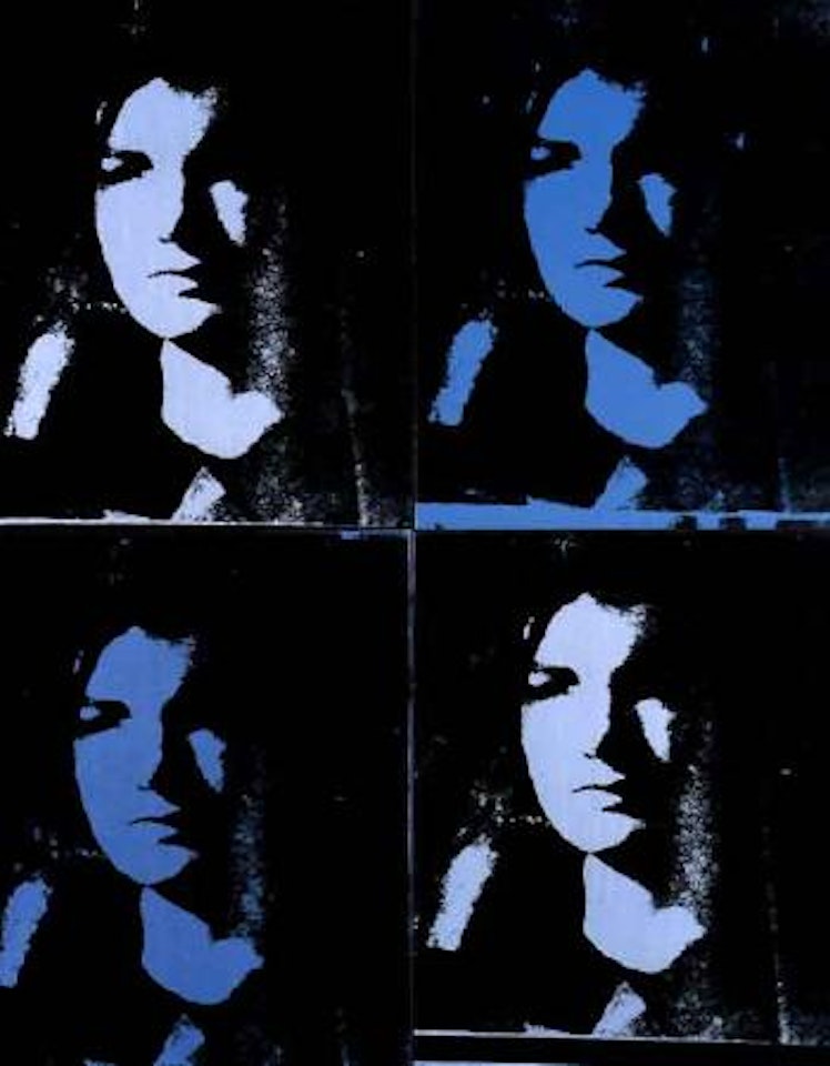 Four Jackies by Andy Warhol