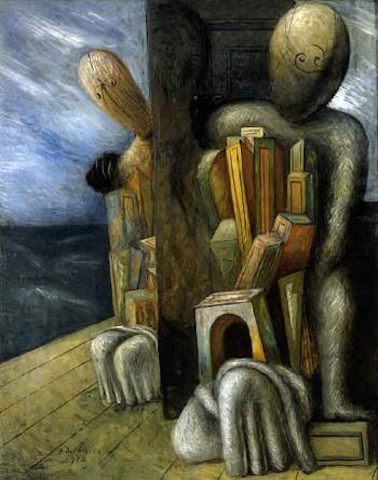 Le trouble de thaumaturge - turmoil of miracle working by Giorgio de Chirico