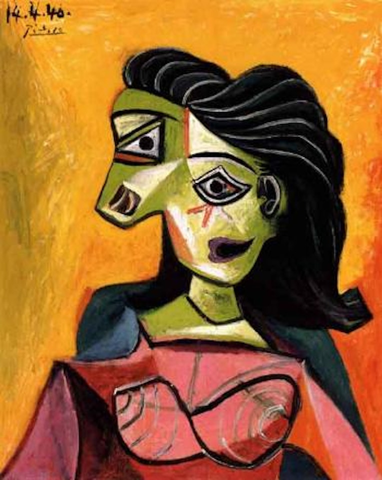 Buste de femme - Bust of a woman by Pablo Picasso