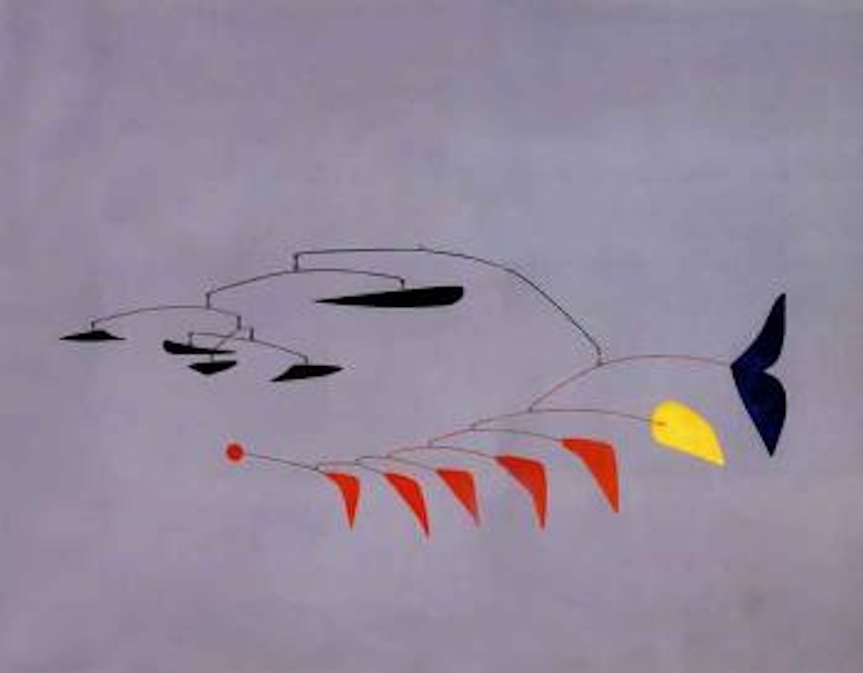 Fish - hanging mobile by Alexander Calder