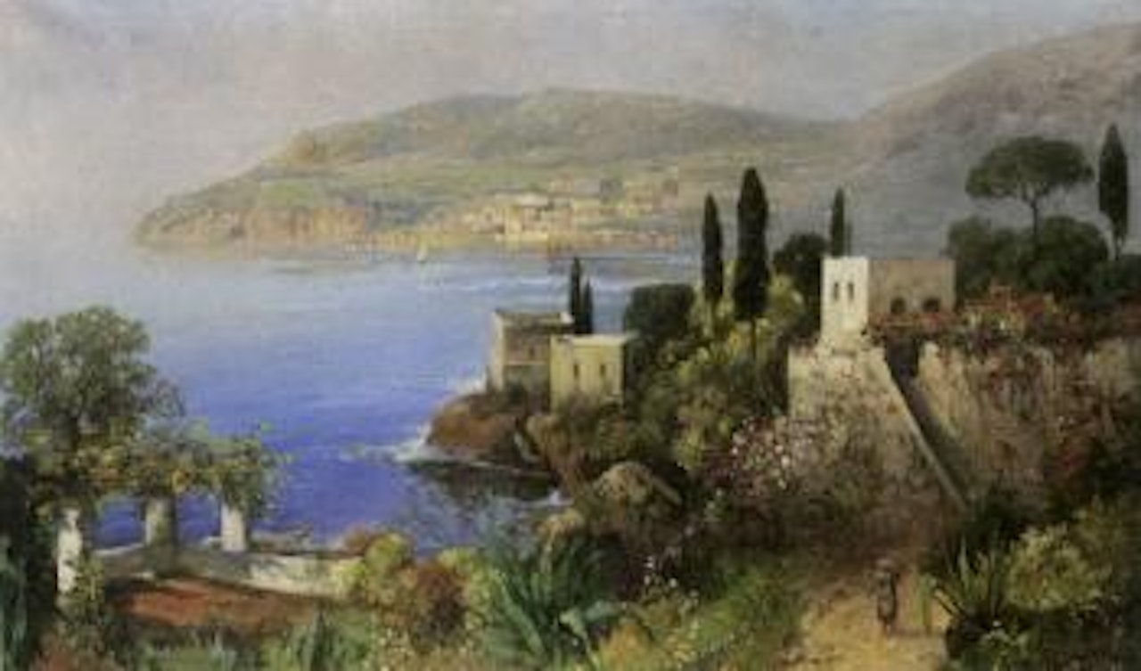 View of Southern France by Continental School