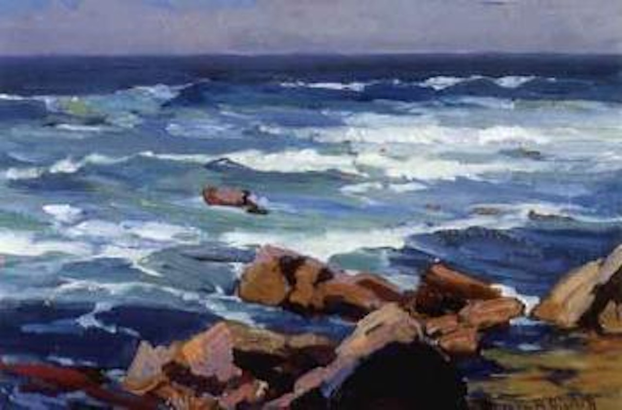 Laguna seascape by Franz A Bischoff