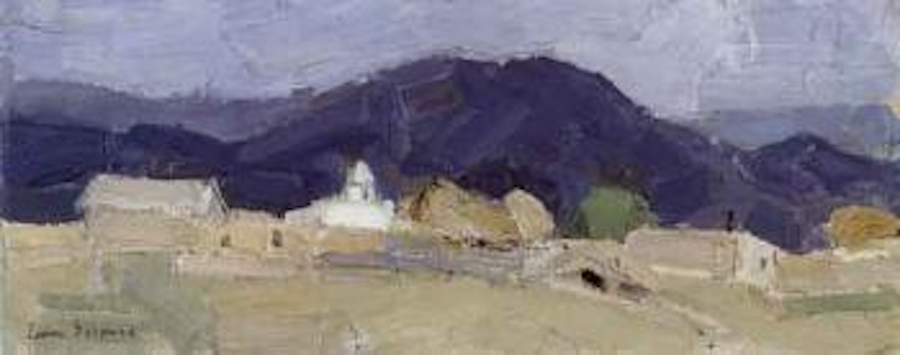 Adobes, New Mexico by Leon Gaspard
