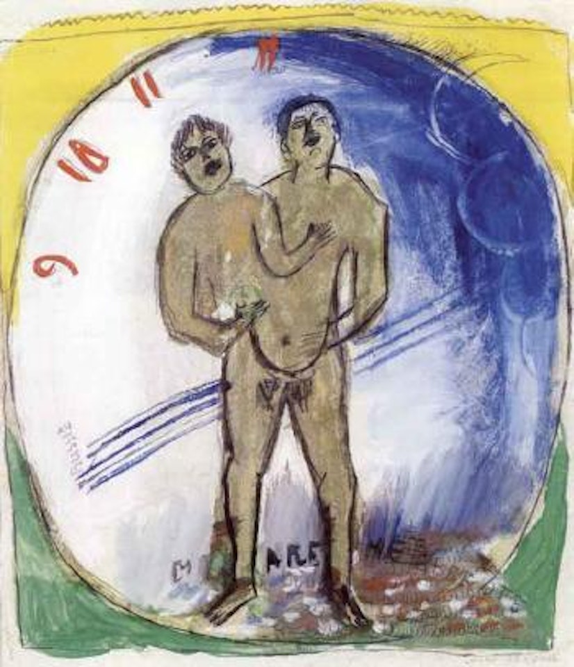 Study for Hommage a Apollinaire by Marc Chagall