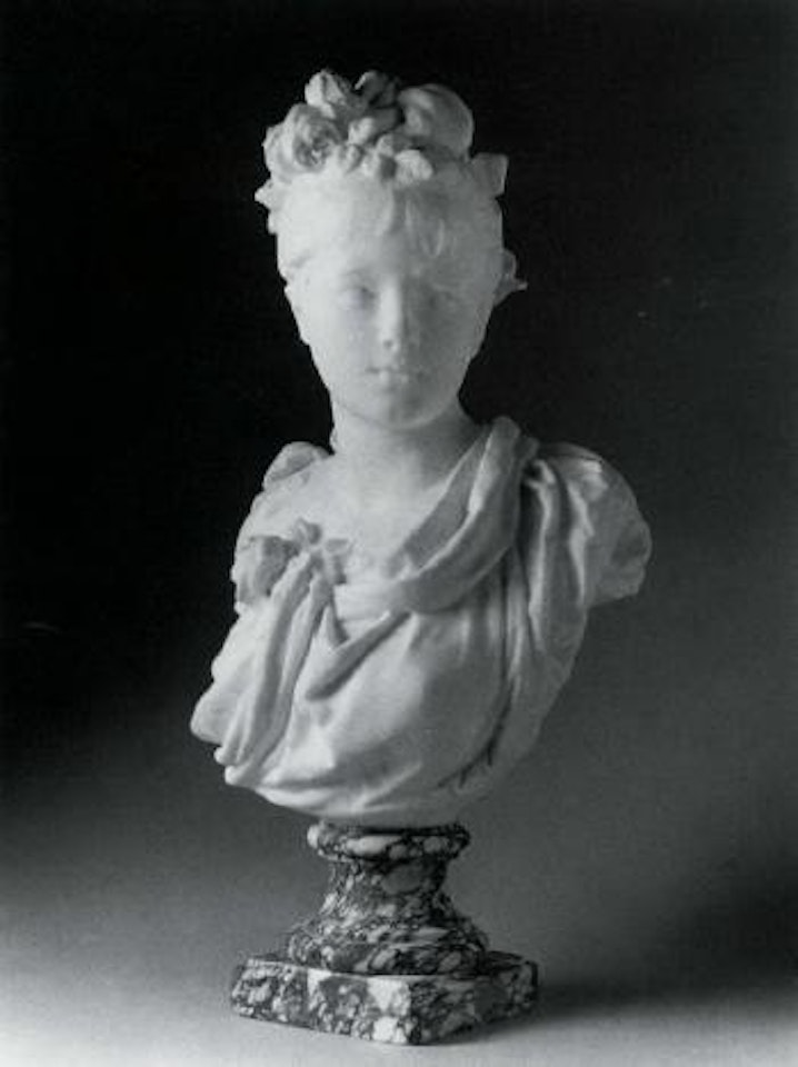 Bust of woman by Albert-Ernest Carrier-Belleuse