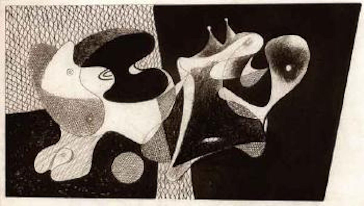 Study for nighttime, Enigma and Nostalgia by Arshile Gorky