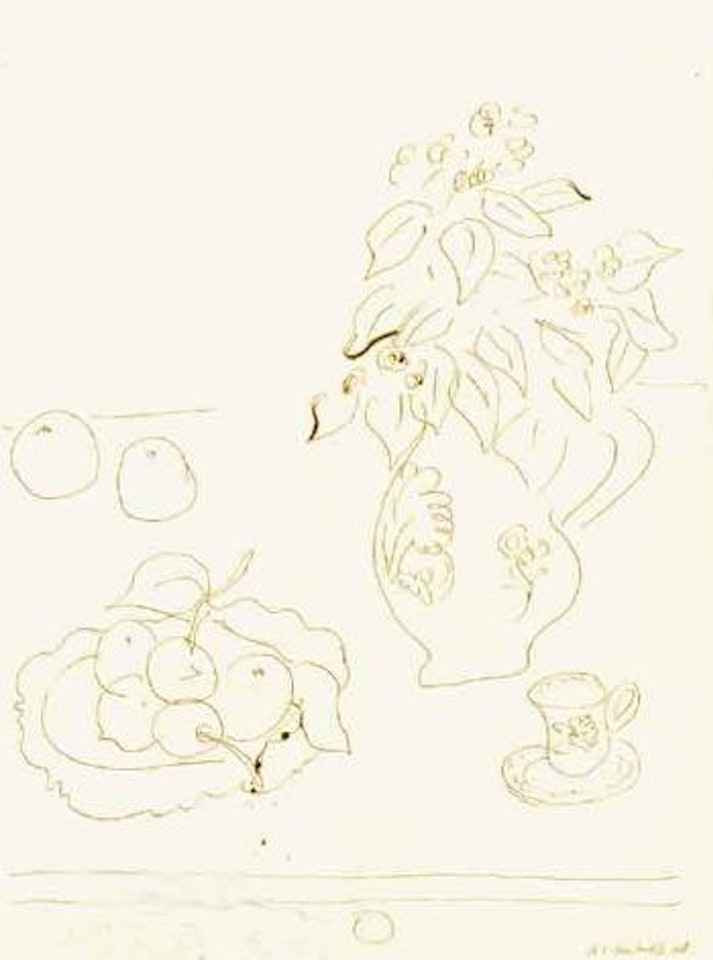 Theme a variation 2 by Henri Matisse