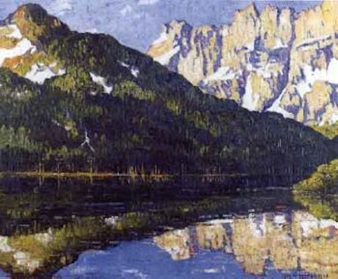 Morning on Lake Josephine by Guy Carleton Wiggins