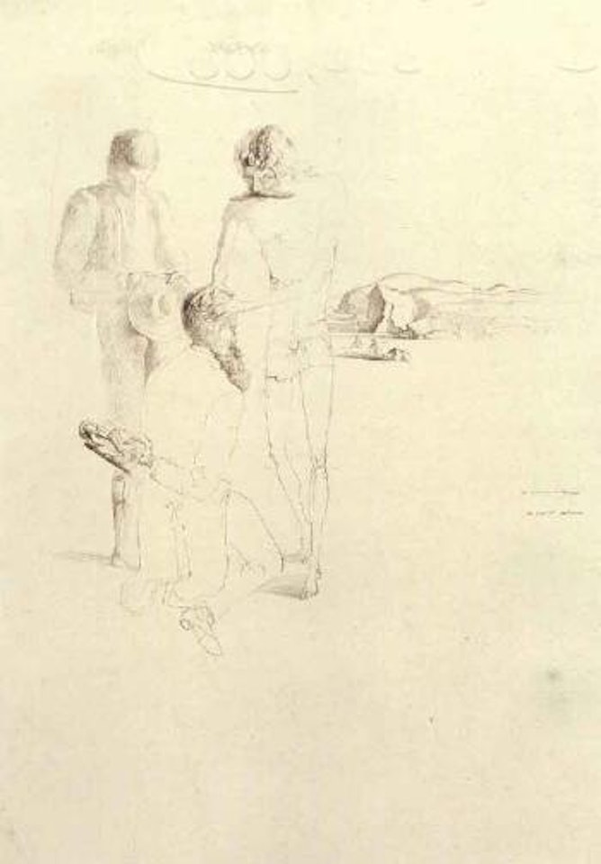 La convalescence du cleptomane by Salvador Dali
