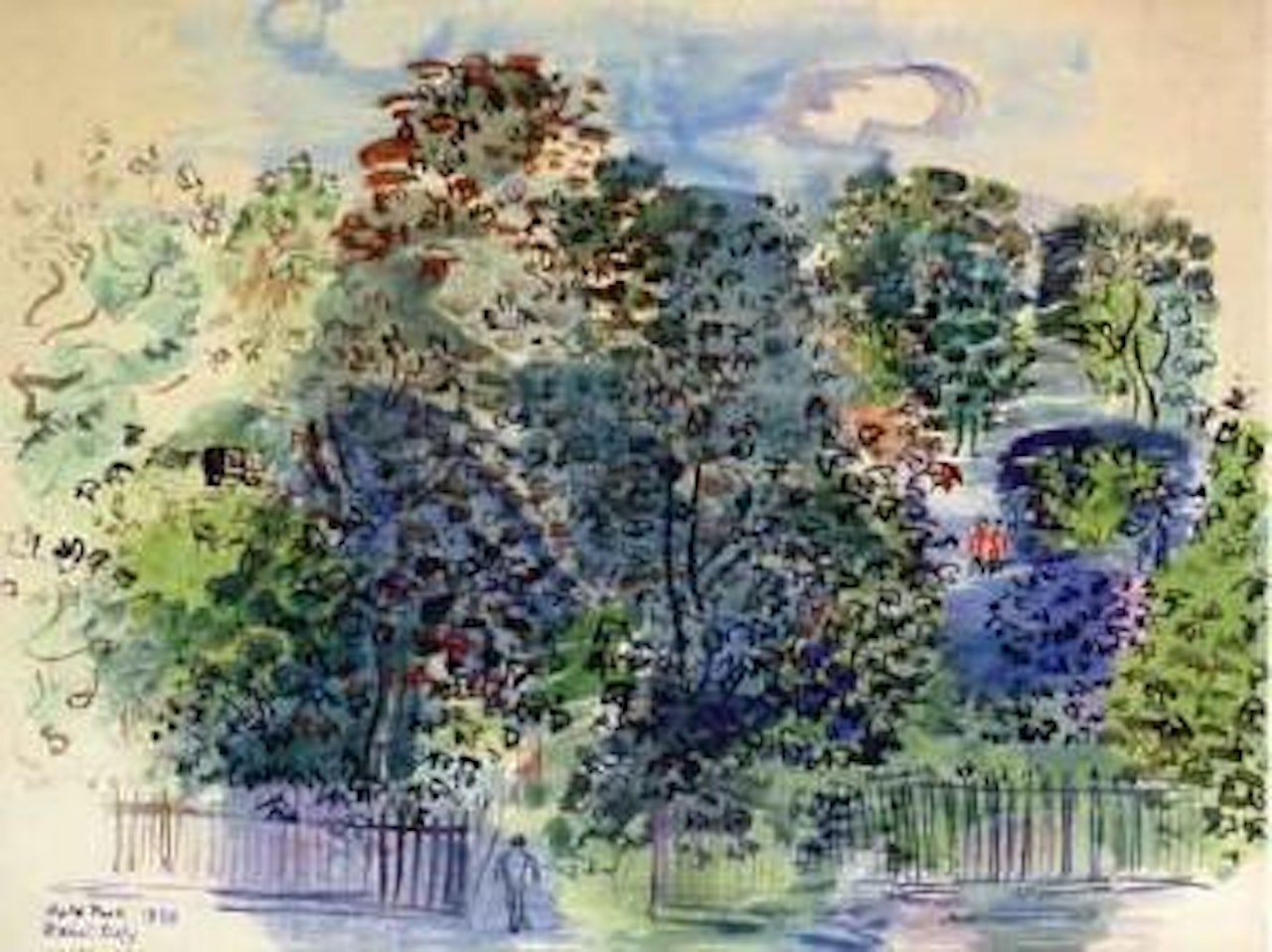 Hude Park by Raoul Dufy
