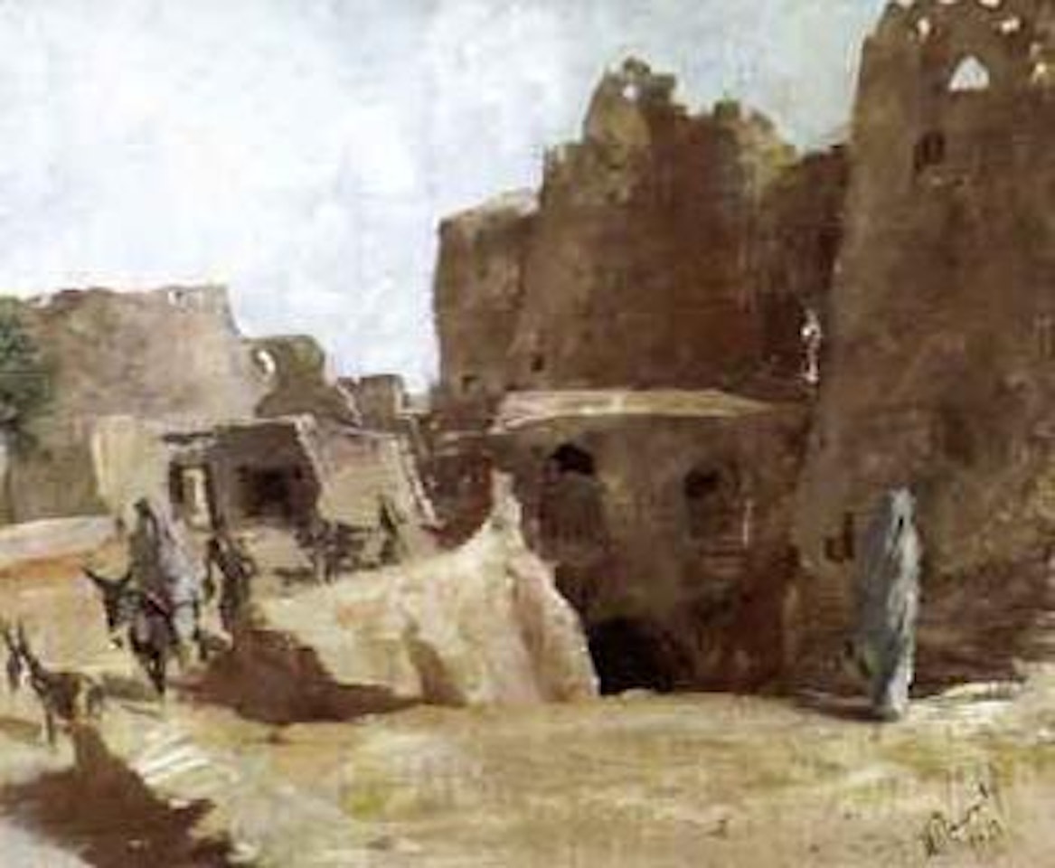 Walls of Sebvazar by Alexander Evgenievich Yakovlev