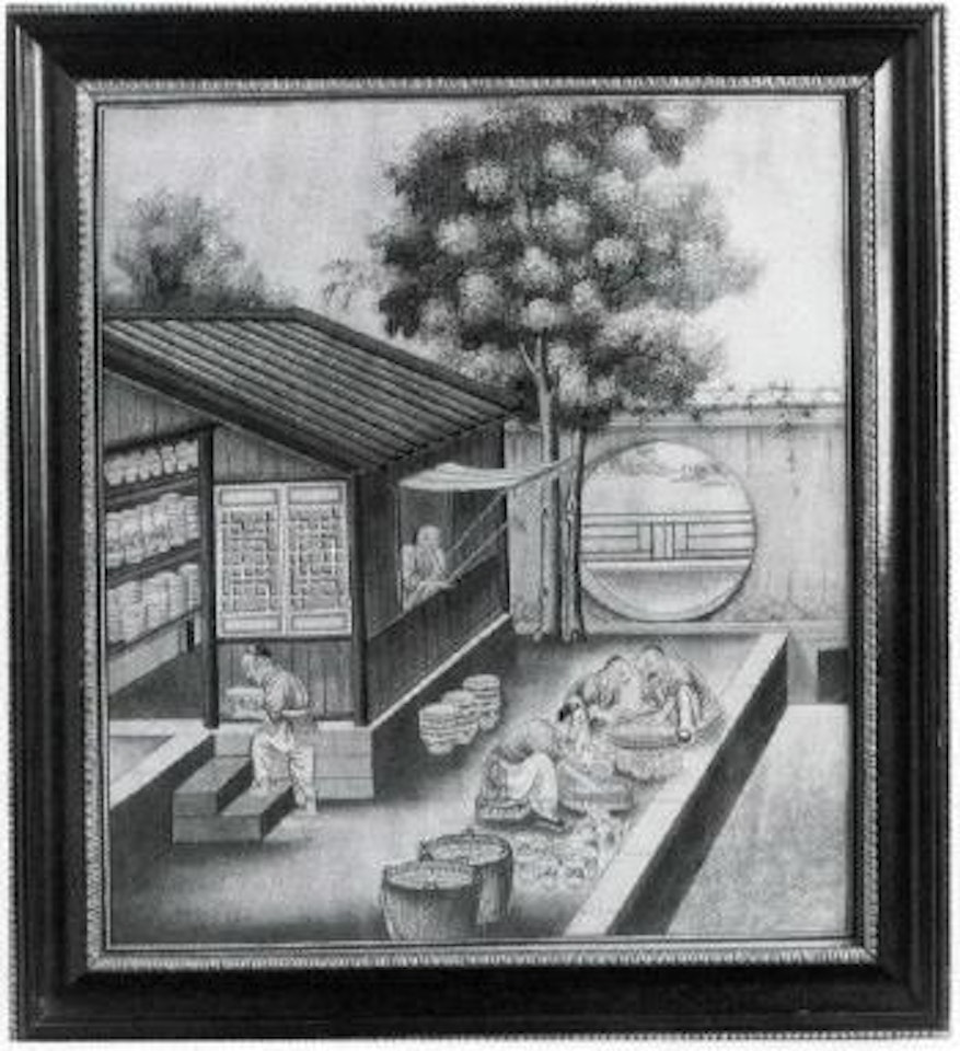 Manufacture of porcelain by Chinese School