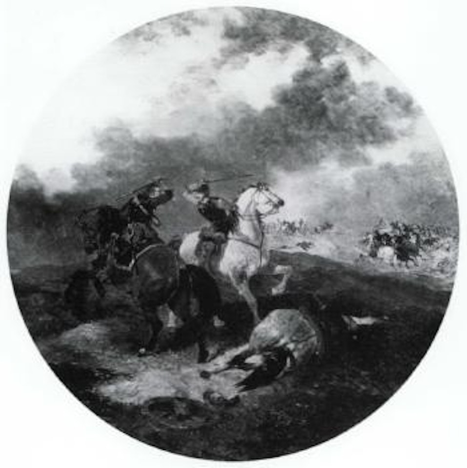 Cavalry battle by John Frederick Herring