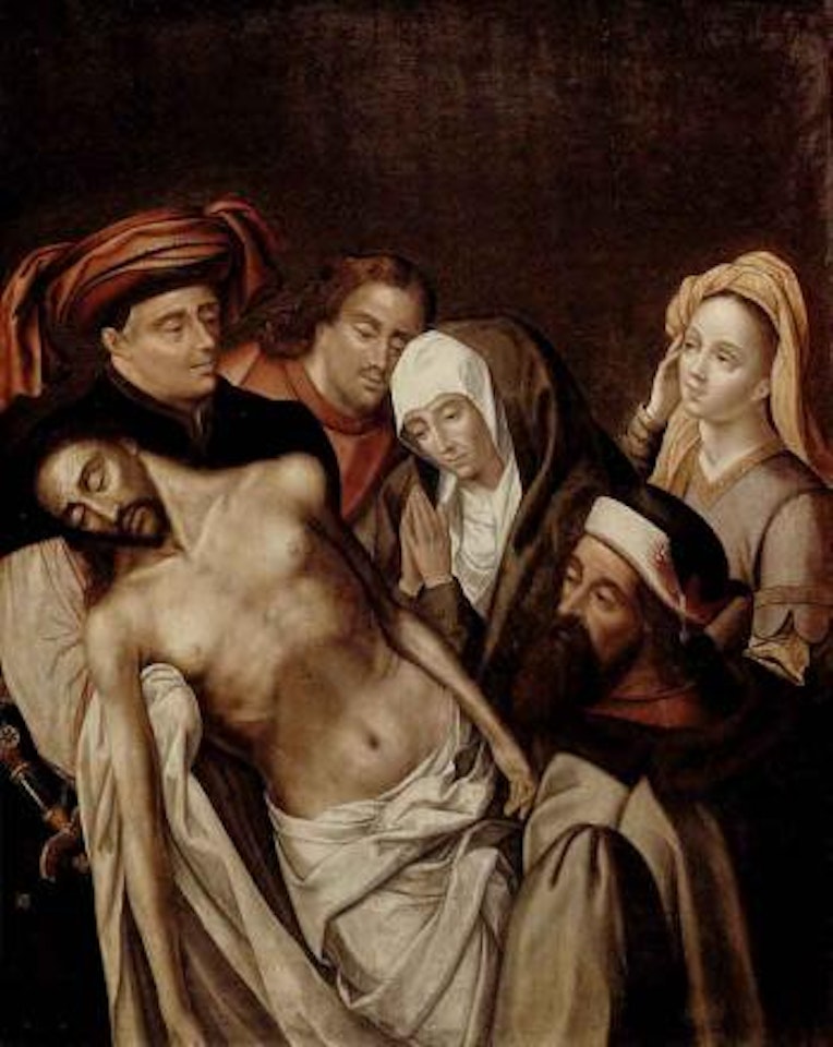 The Deposition by Hugo van der Goes