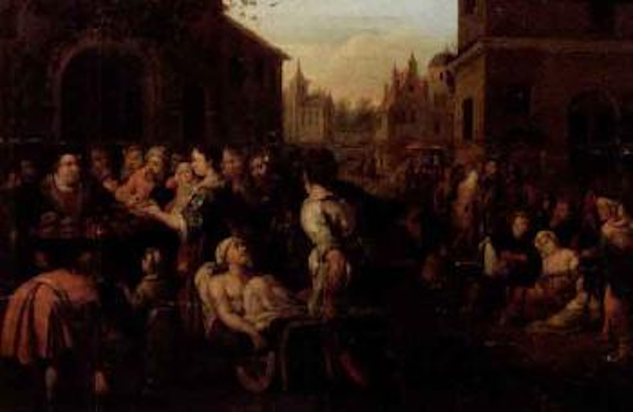 Seven Acts of Mercy by Frans Francken II