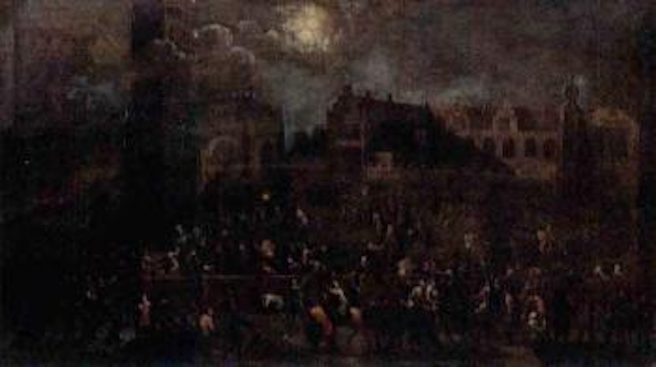 Maneblussers by Flemish School