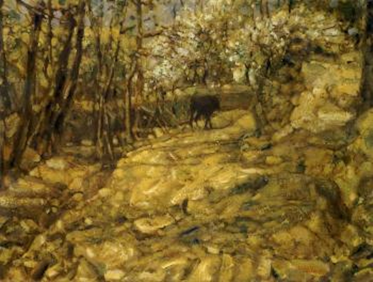 Road to mountain by Cheng Conglin