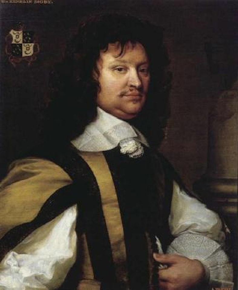 Sir Kenelm Digby in yellow and brown jerkin by Anthony van Dyck