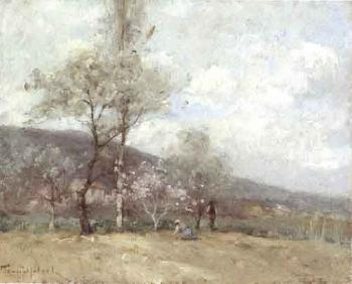 Golfe Juan les Pins by Paul Désiré Trouillebert