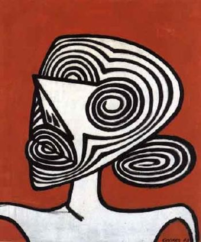 Spiral face by Alexander Calder