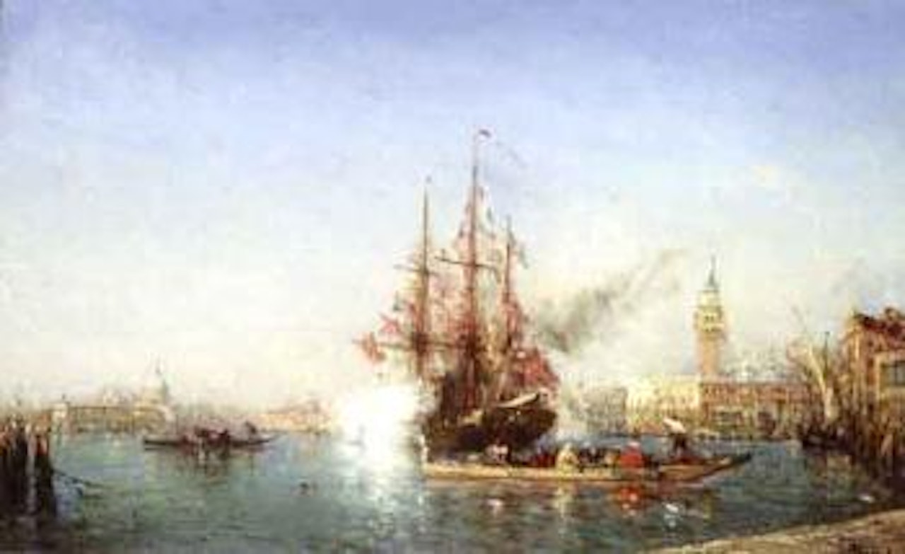 Venice by Félix Ziem