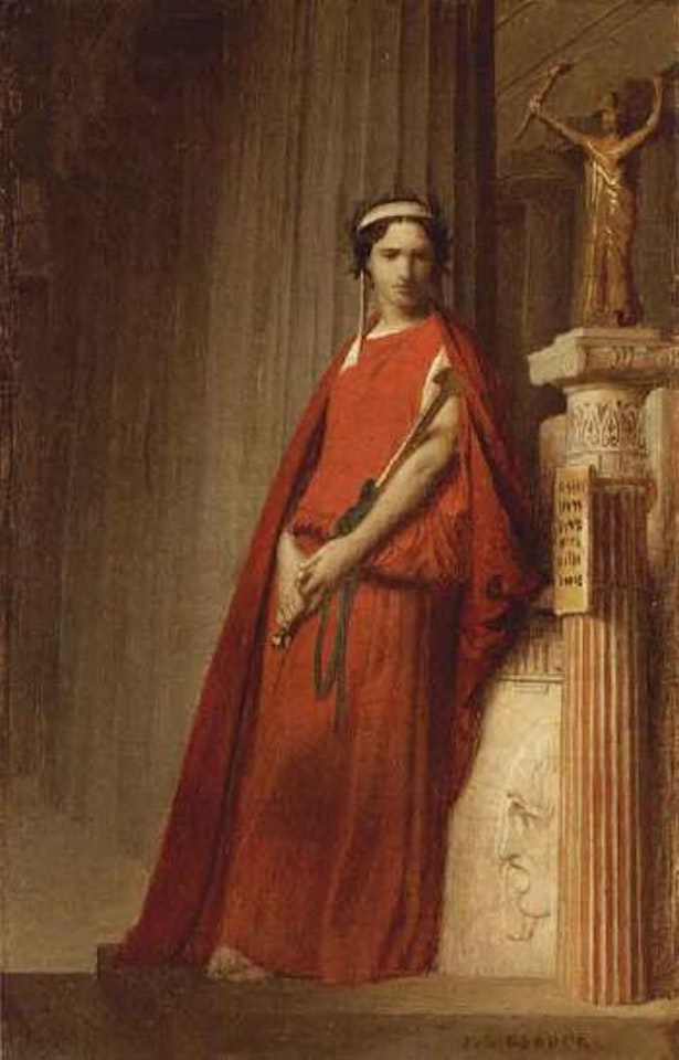 Portrait of Rachel Felix by Jean Léon Gérome