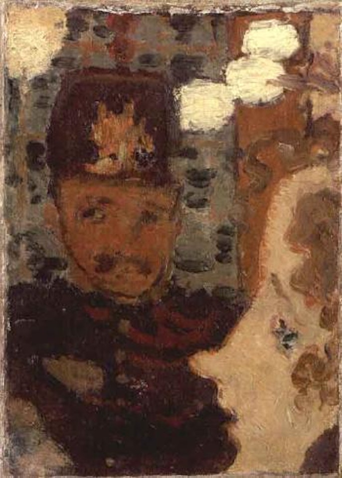 Soldier and blonde woman by Pierre Bonnard