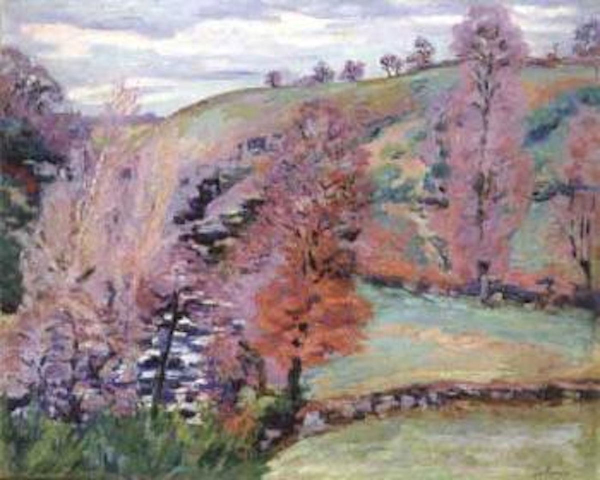 Crozant landscape by Armand Guillaumin
