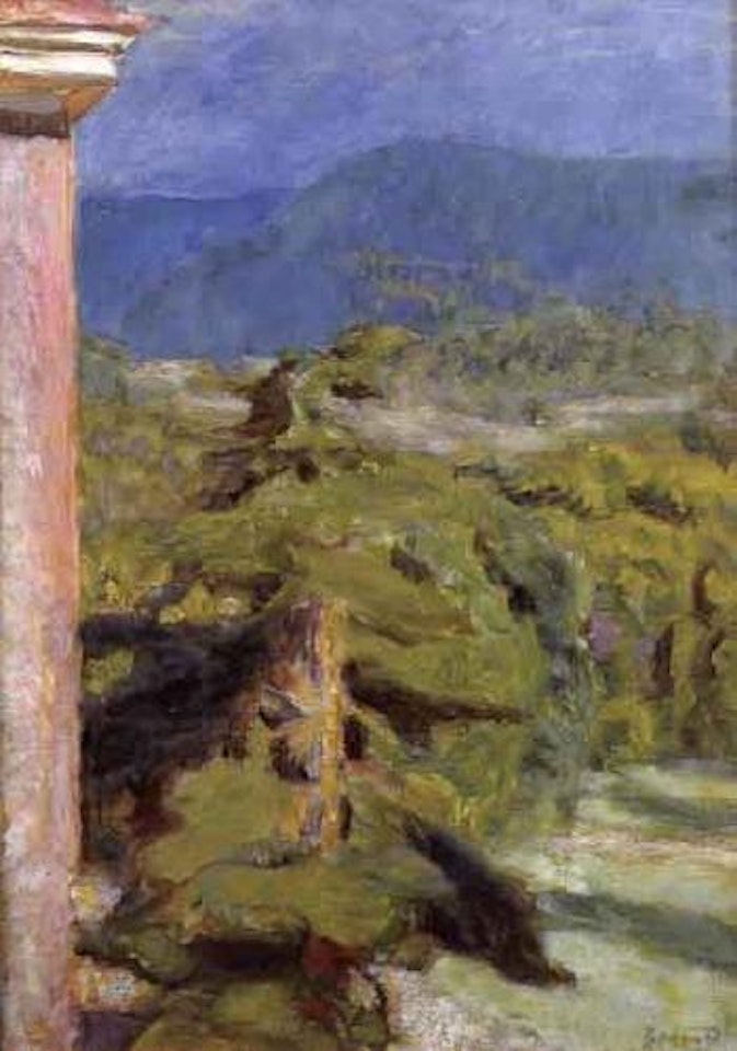 The fir tree by Pierre Bonnard