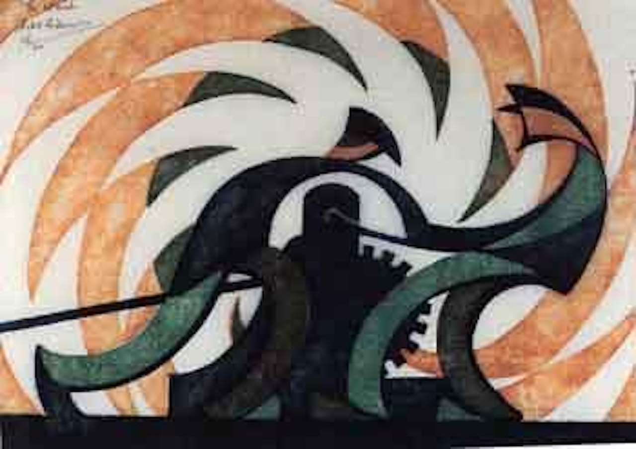 The winch by Sybil Andrews