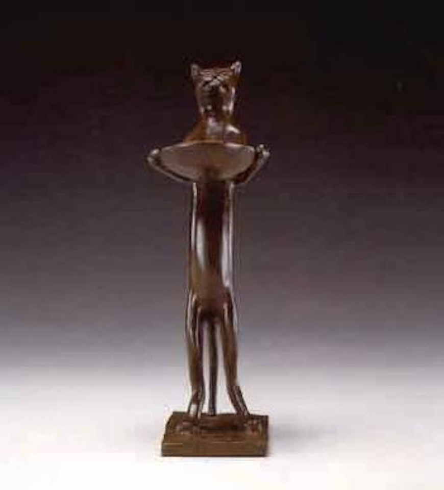 Cat butler by Diego Giacometti