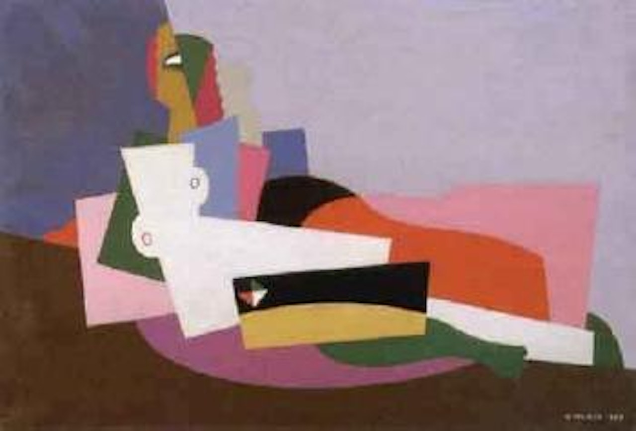 Reclining Nude by Georges Valmier
