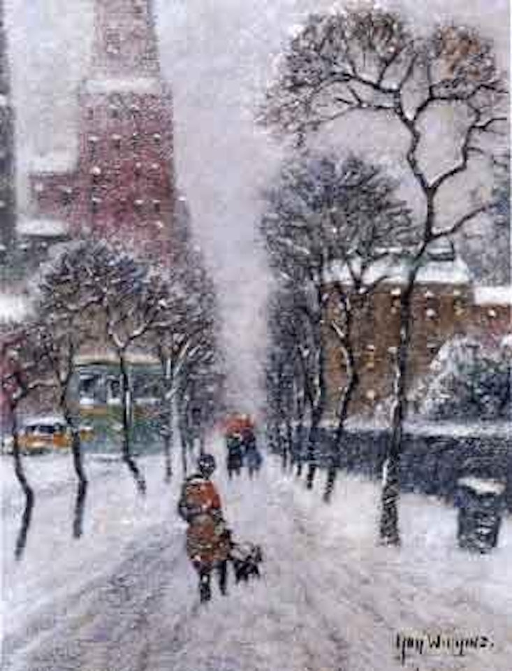 Walk along the park by Guy Carleton Wiggins