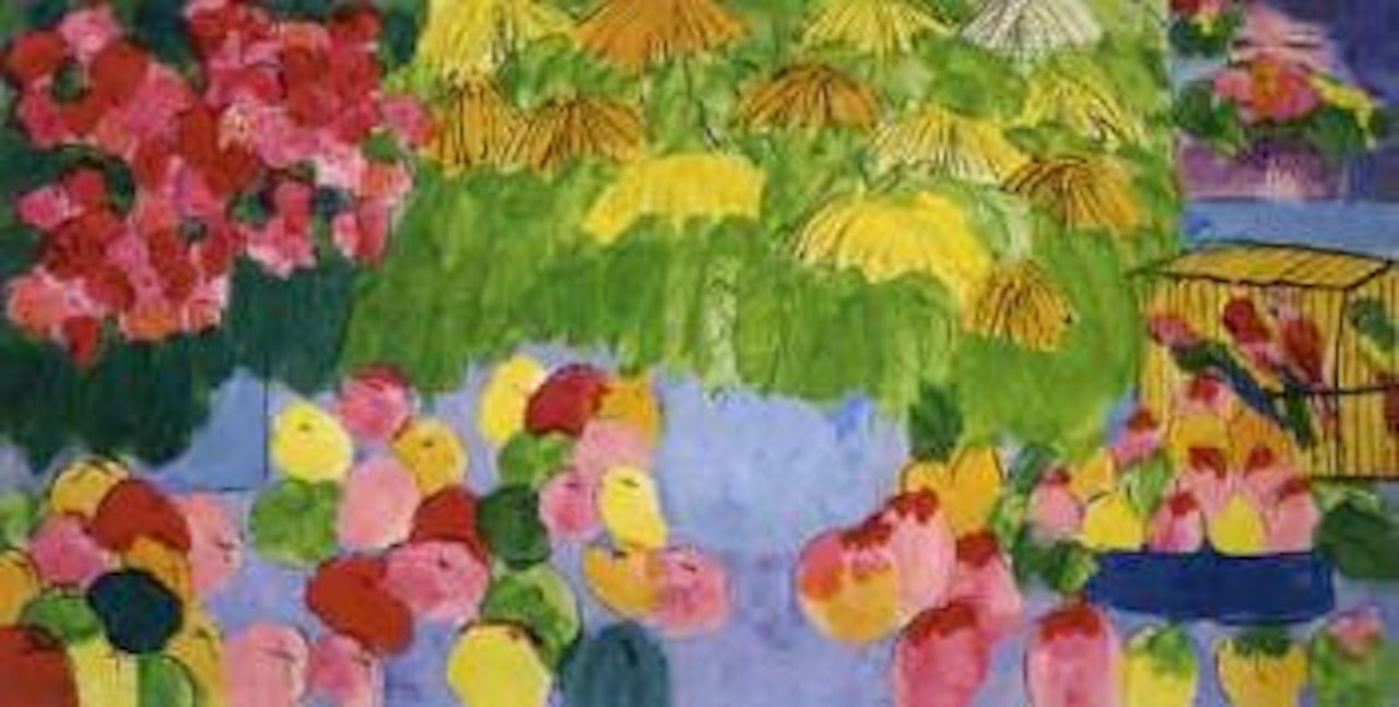 Spring by Walasse Ting