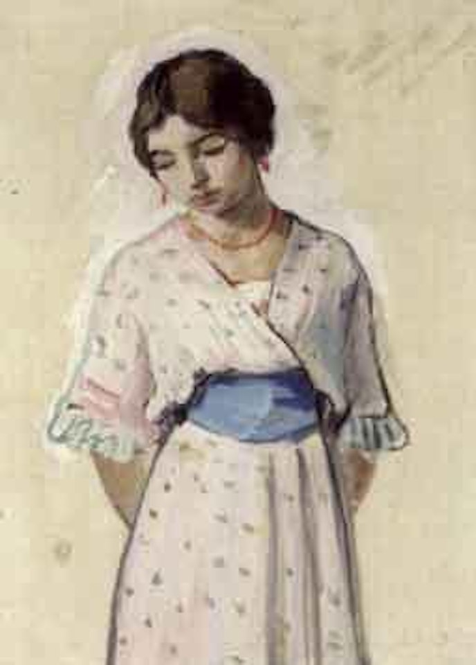 Portrait de Marthe Lebasque by Henri Lebasque