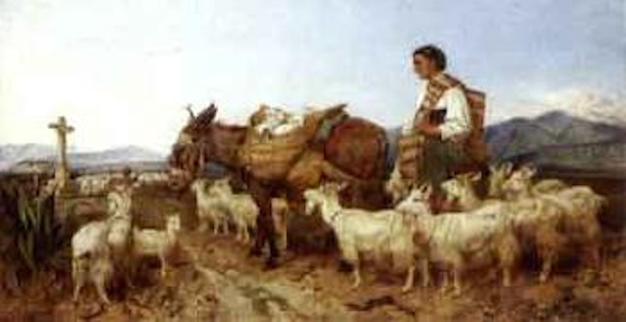 Going to market by Richard Ansdell