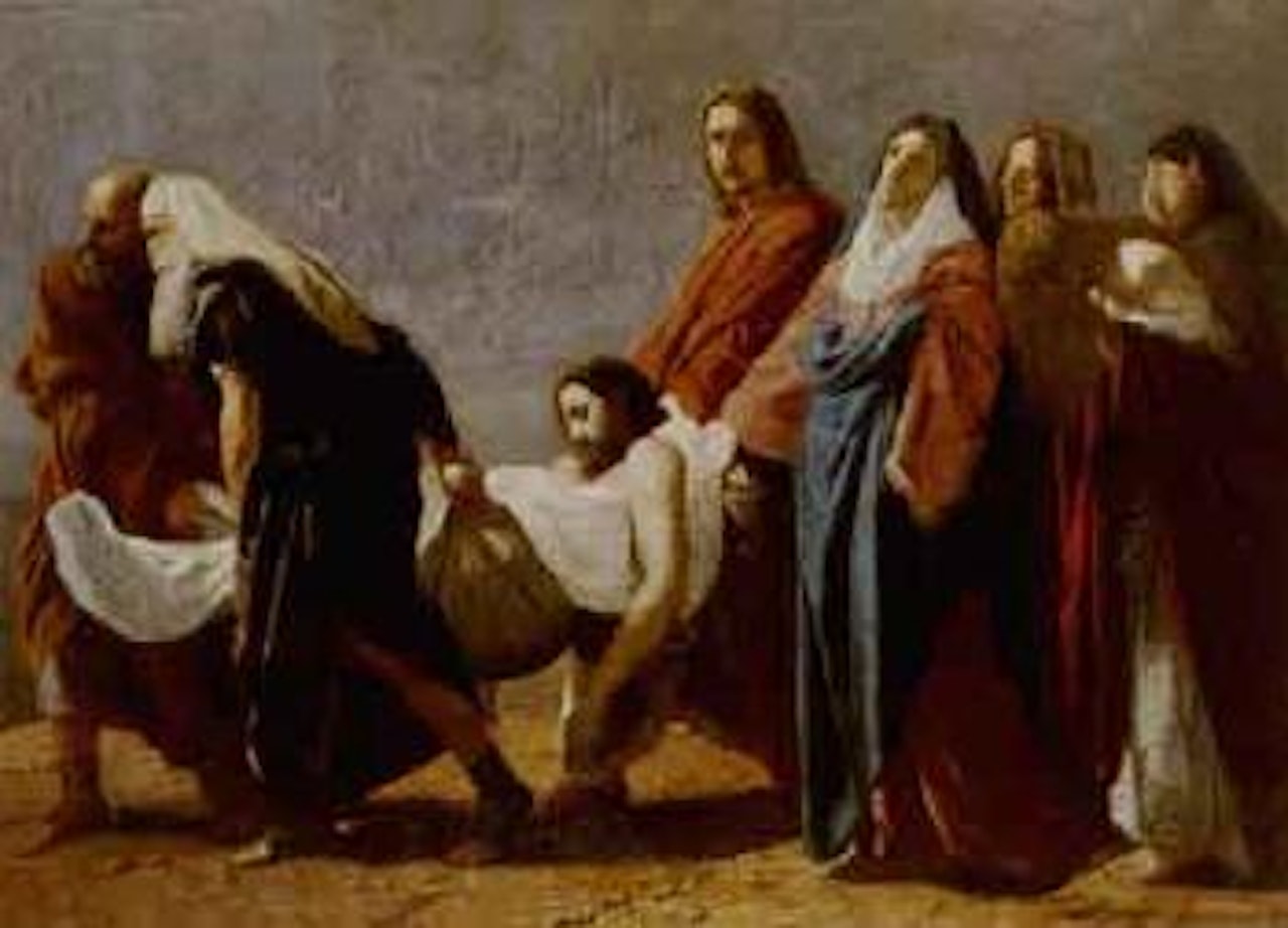 The Descent from the Cross by Continental School