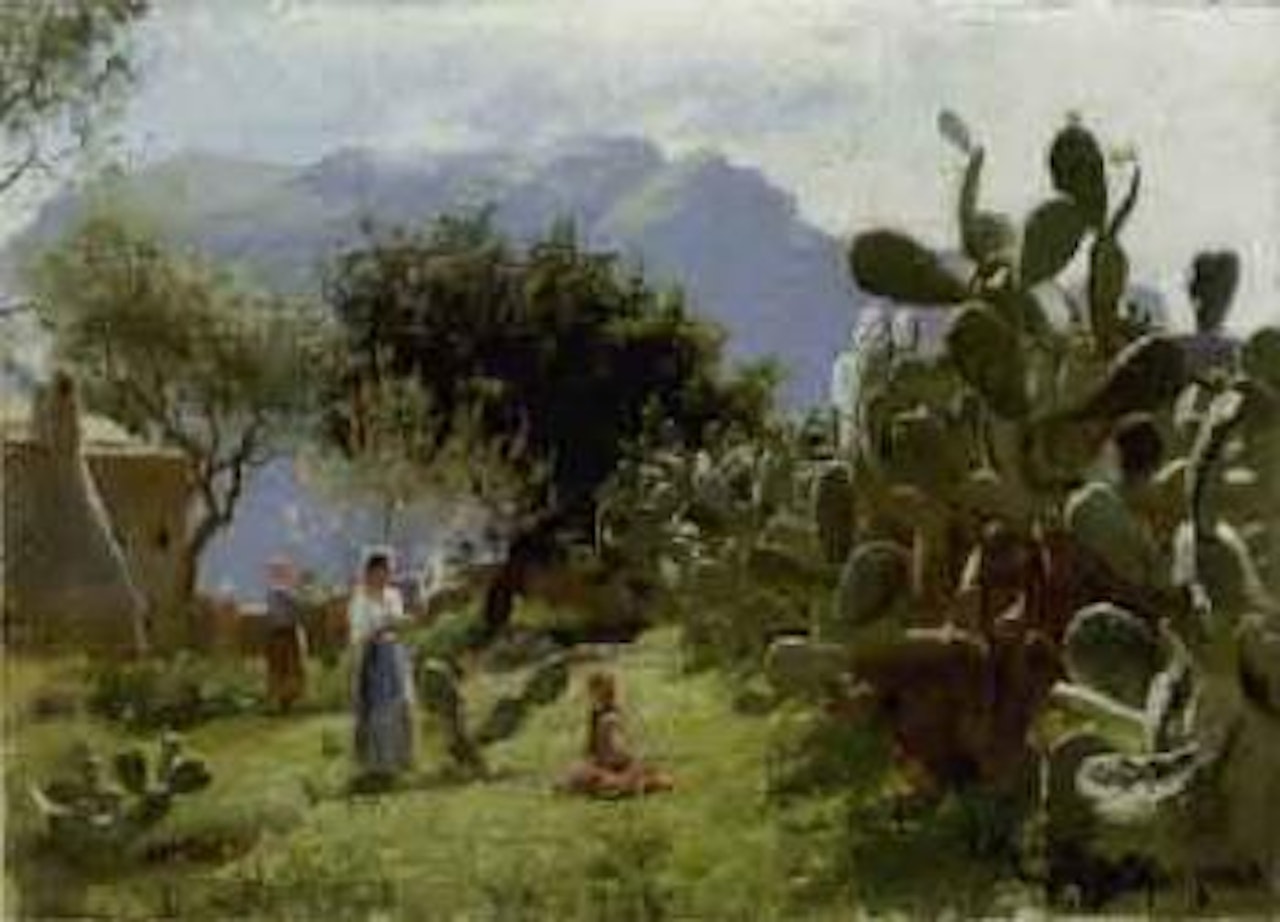Village house in Capri by Peder Mork Monsted