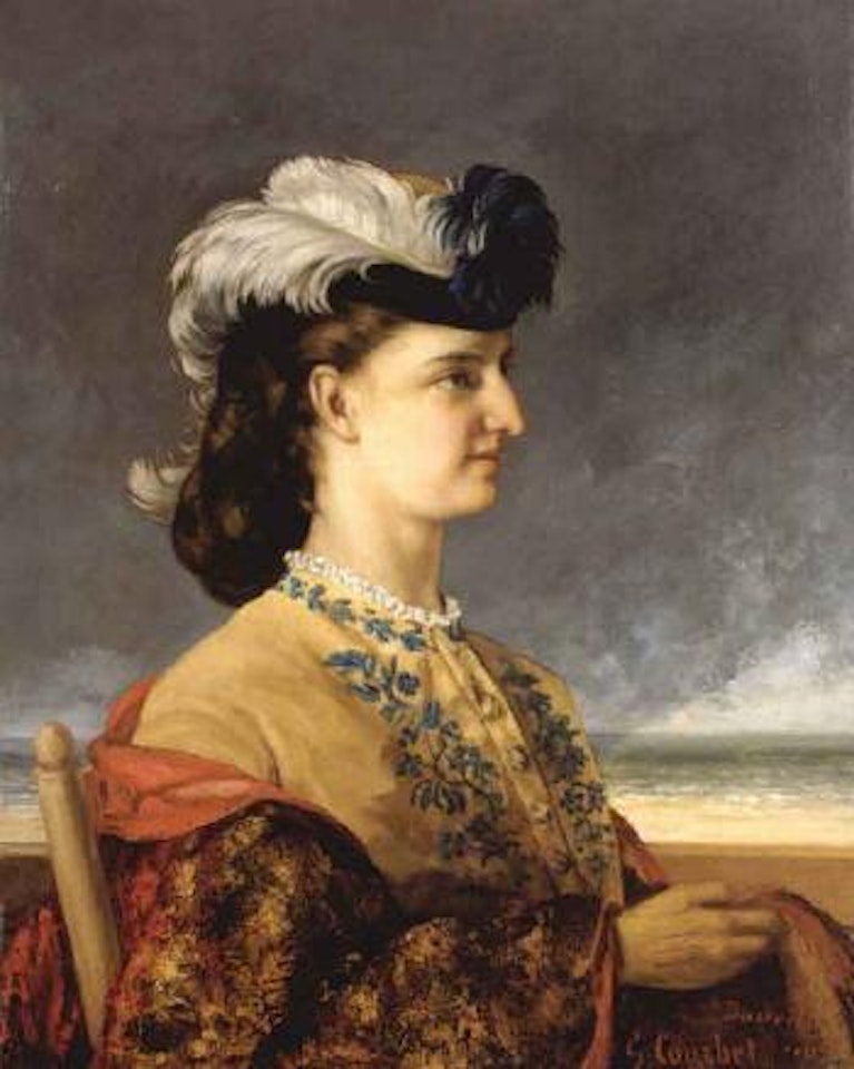 Portrait de la Comtesse Karoly by Gustave Courbet