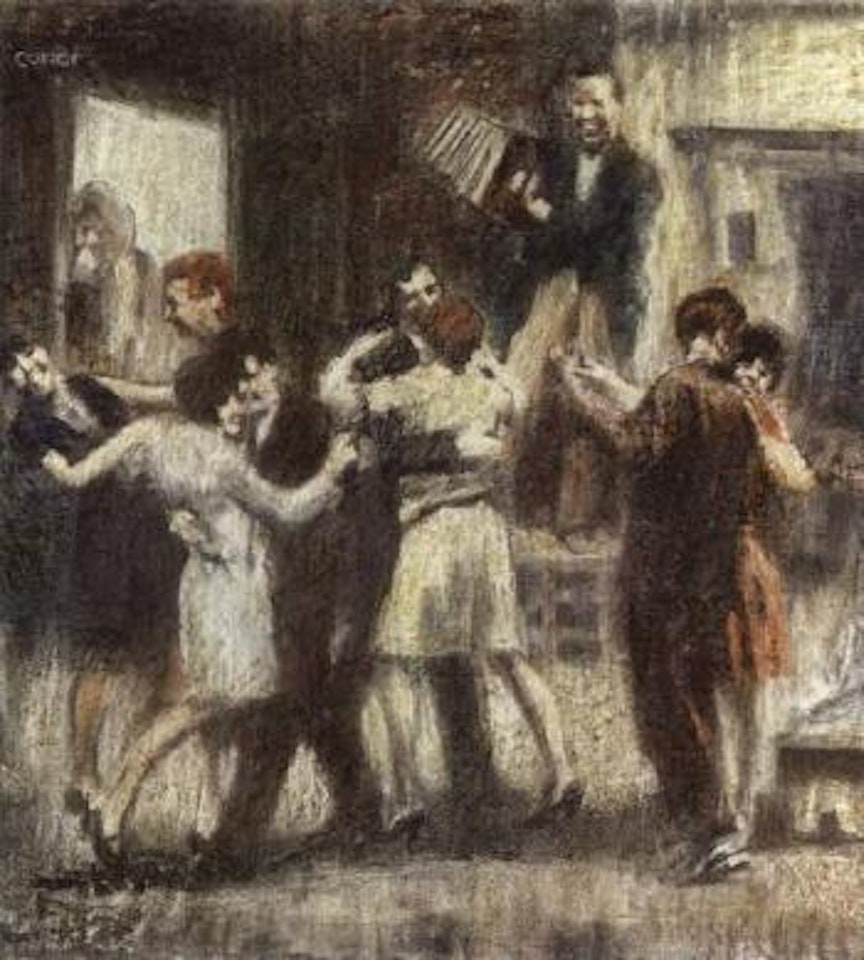 Saturday night by William Conor