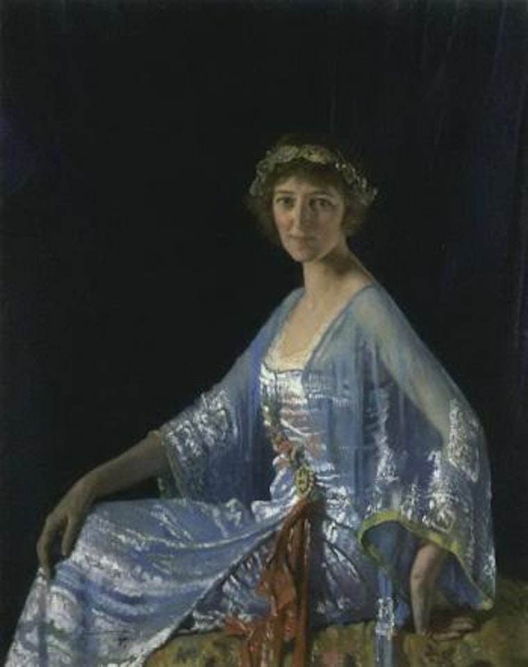 Portrait of Mrs Georgina Drum by William Orpen