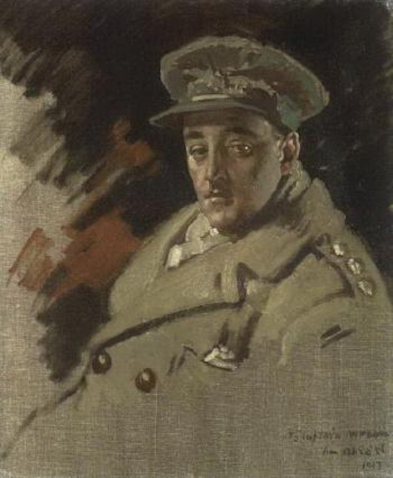 Portrait of Captain Aubrey Nepean by William Orpen